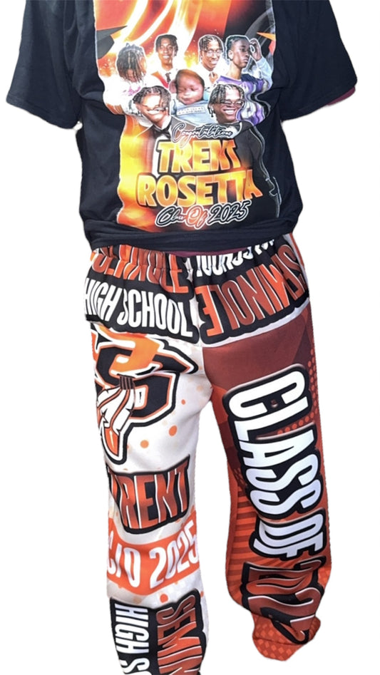 Custom Grad Or Any Theme Pants
