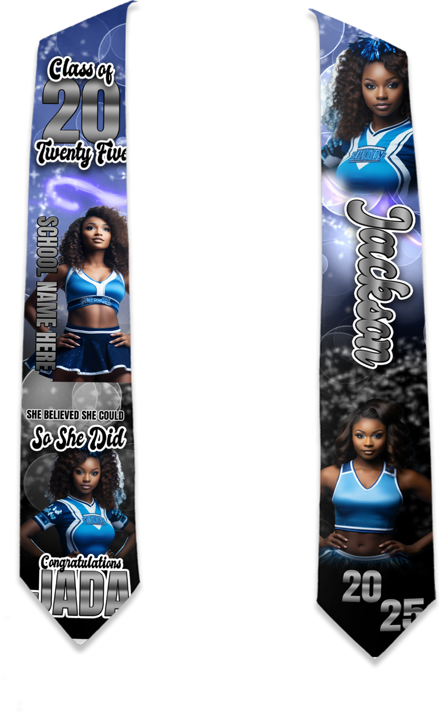 SHE BELIEVED SHE COULD STOLE DESIGN