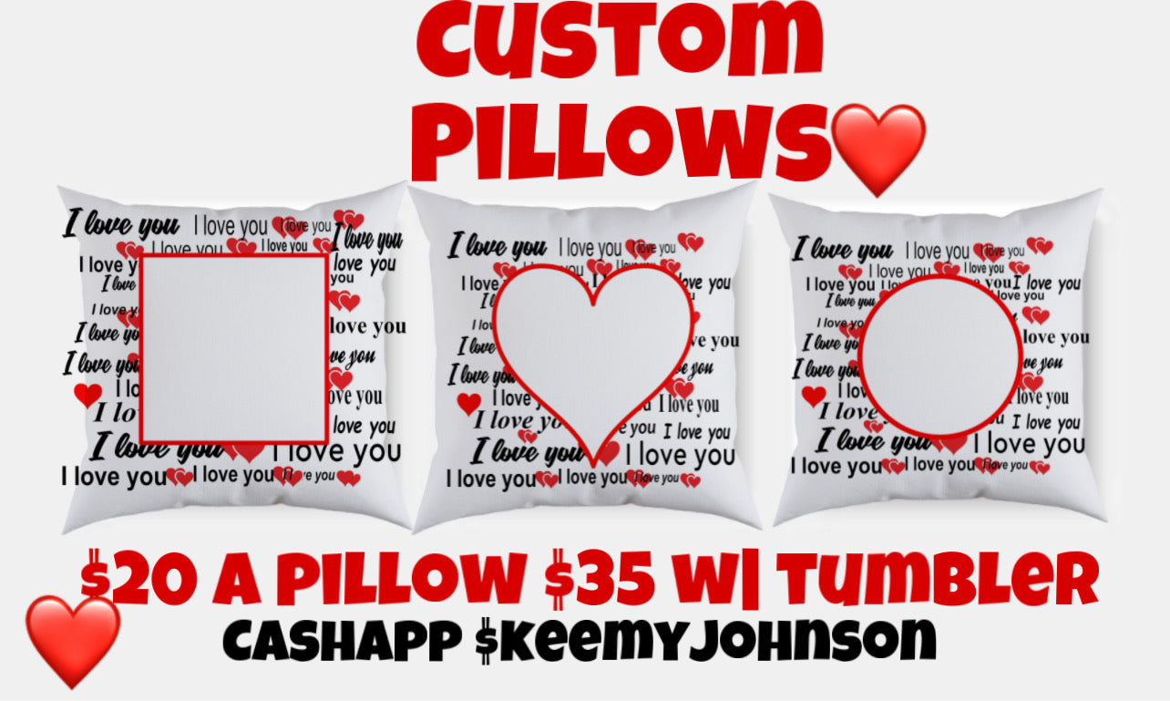 CUSTOM PILLOWS